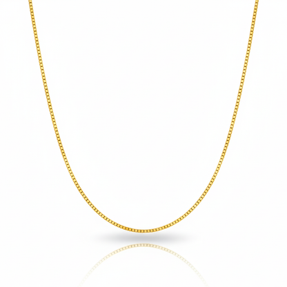 Royal Edge Gold-Plated Box Chain