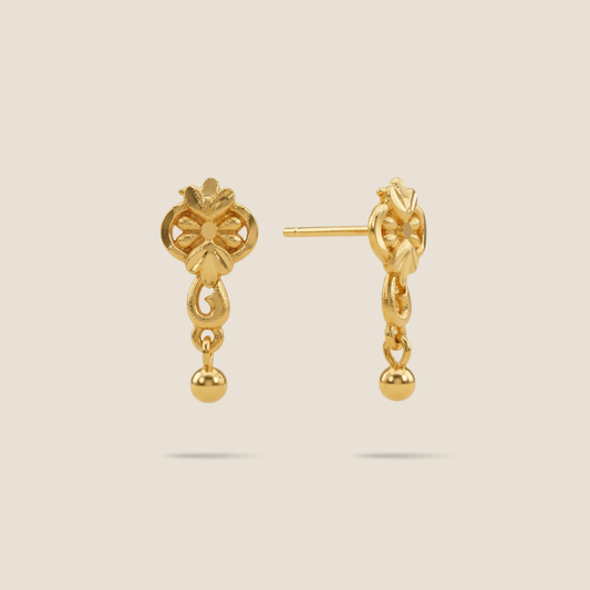 Zahara Gold Plated Earrings