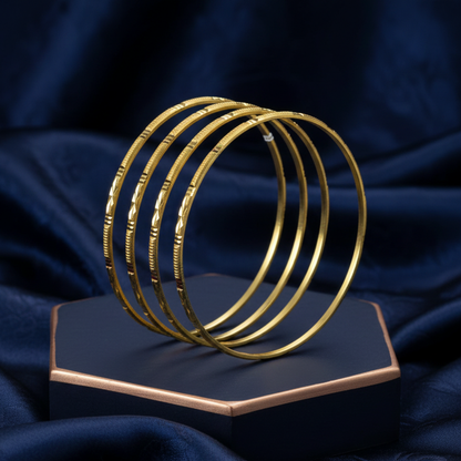 Diya 18kt Gold Plated Bangles