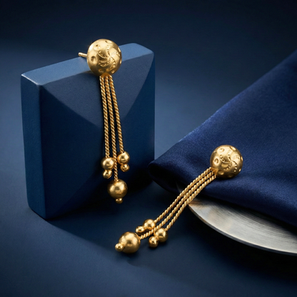 Classic Beads Sui Dhaga Earrings