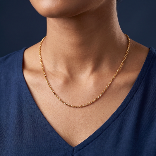 Timeless Loop 18K Gold-Plated Chain