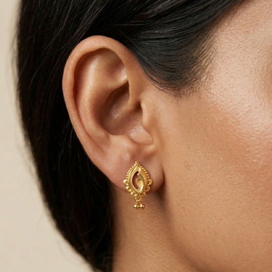 Sunaina 18K Gold Plated Earrings