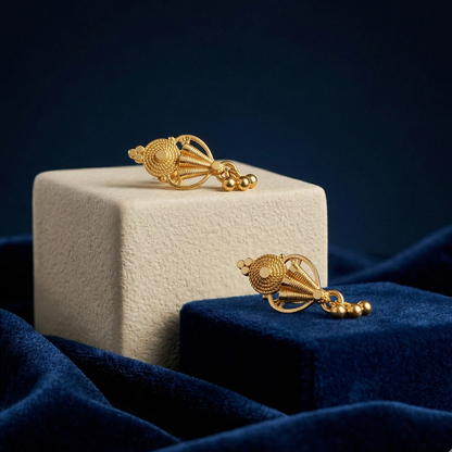 Suhani Gold Plated Drop Earrings