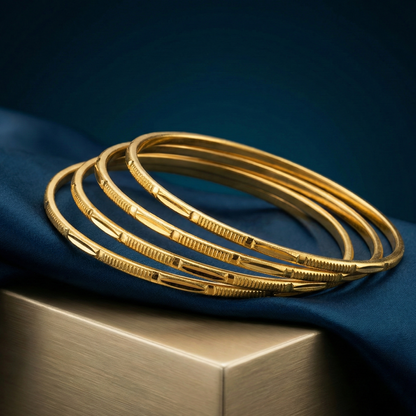 Anaya 18kt Gold Plated Bangles