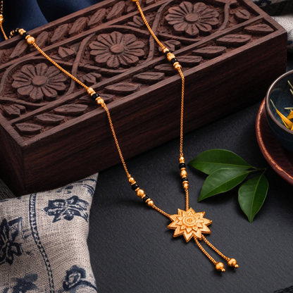 Eternal Blossom 18K Gold Plated Mangalsutra