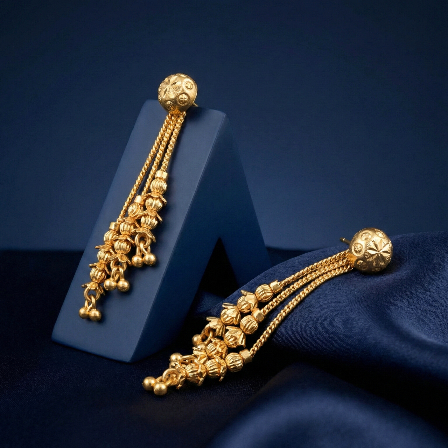 jal tarang sui dhaga earrings