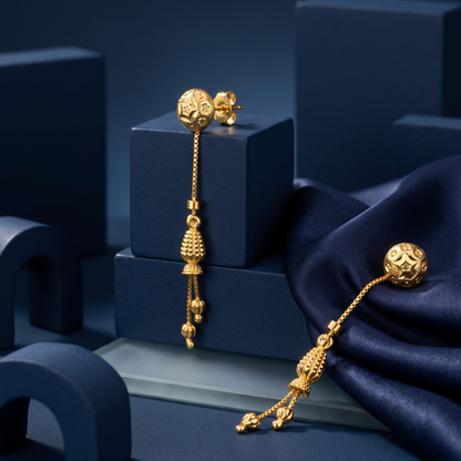Kanika 18K Gold Plated Sui Dhaga Earrings