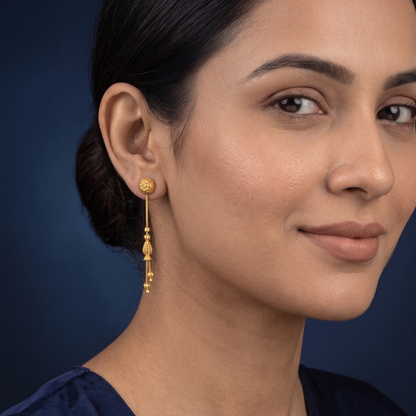 Kanika 18K Gold Plated Sui Dhaga Earrings