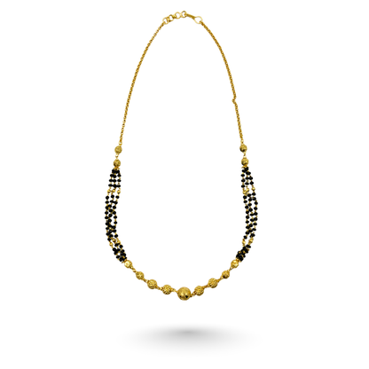The Golden Heritage 18 KT Thick Gold Plated Mangalsutra