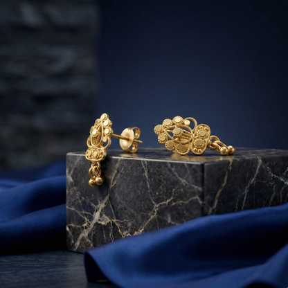 Rani Sinhasan Gold Plated Earrings 