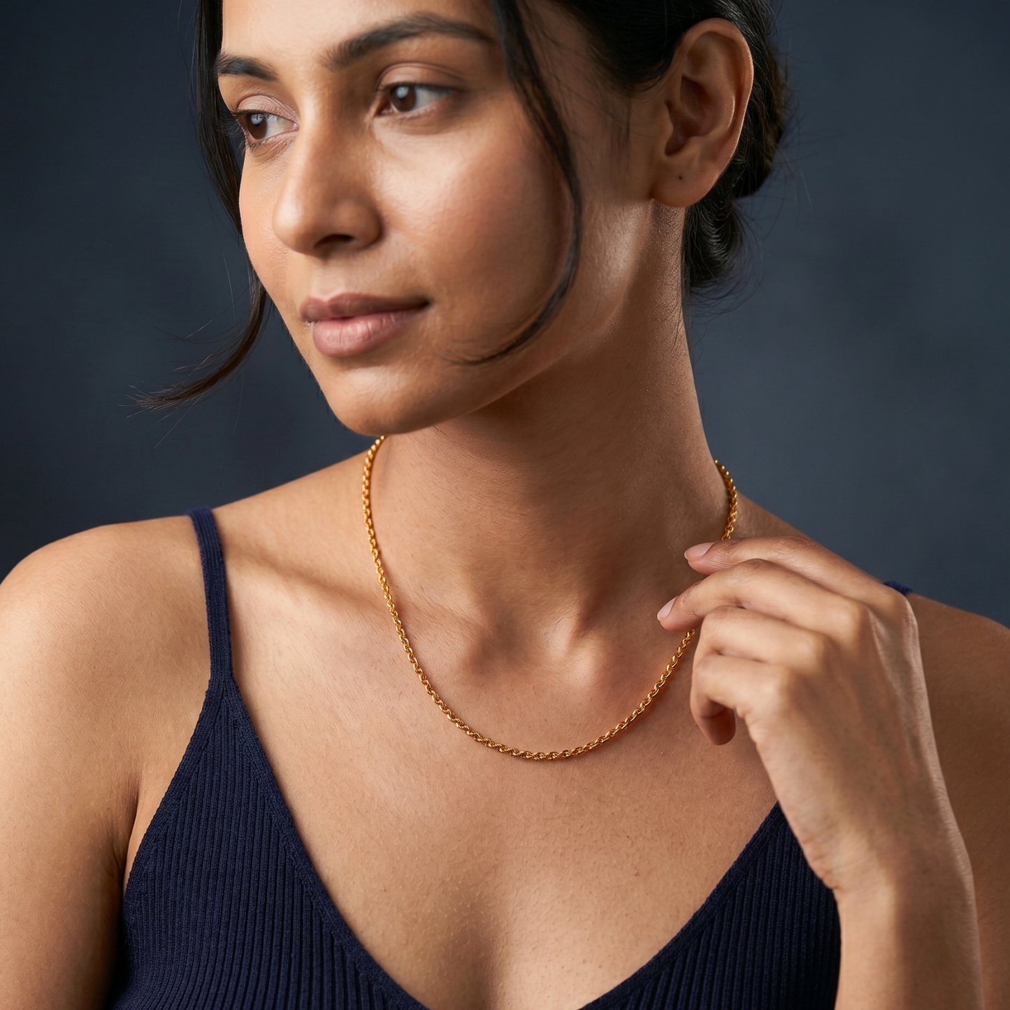 urban grace 18k gold-plated chain