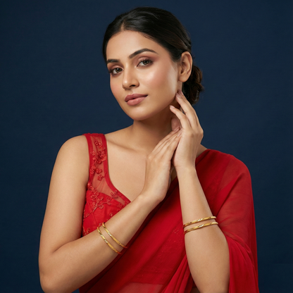 Lavanya 18kt Gold Plated Bangles