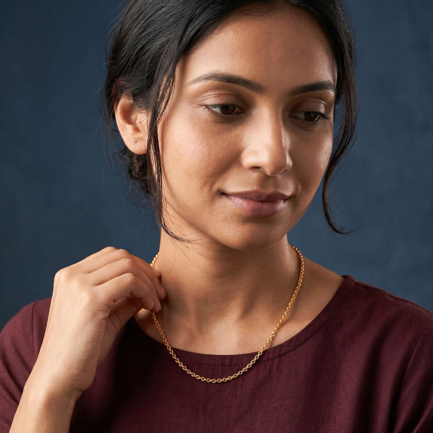 urban grace 18k gold-plated chain
