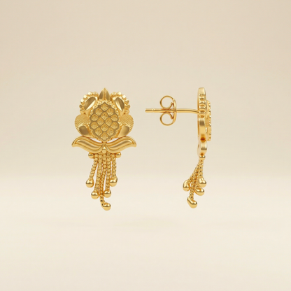 Padmalaya Gold Plated Earrings