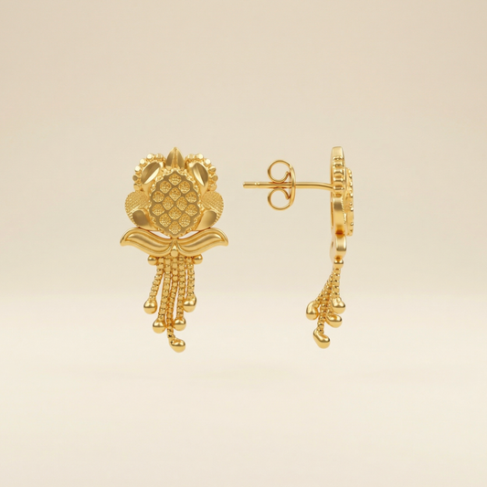 Padmalaya Gold Plated Earrings