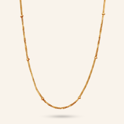 Starlit Beads 18K Gold-Plated Chain