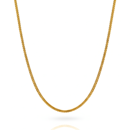 Imperial Weave Gold-Plated Chain
