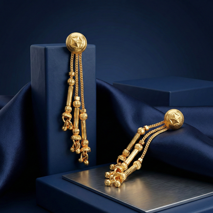 Beaded Sui Dhaga Earrings
