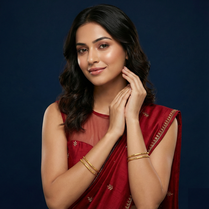 Suhani 18kt Gold Plated Bangles