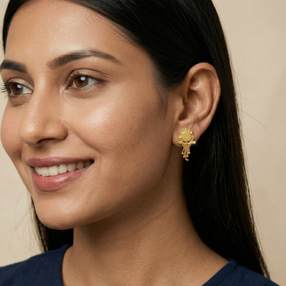 Padmalaya Gold Plated Earrings