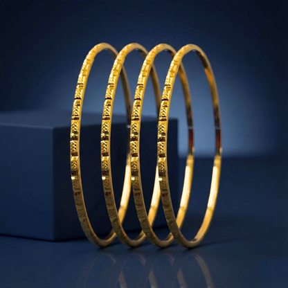 Tara 18kt Gold Plated Bangles
