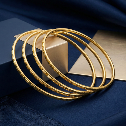 Tara 18kt Gold Plated Bangles