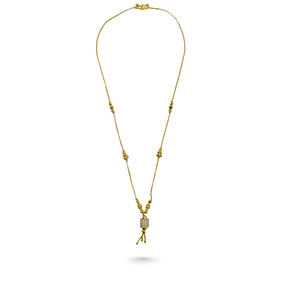 Shringara Jyoti 18 KT Thick Gold Plated Mangalsutra