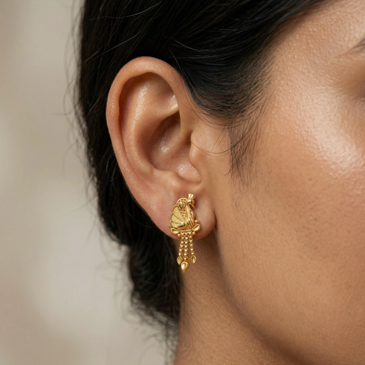 Neelkanthi 18K Gold Plated Earrings