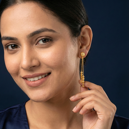 Delicate Sui Dhaga Earrings