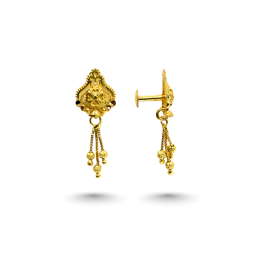 Vaishali Gold Plated Earrings