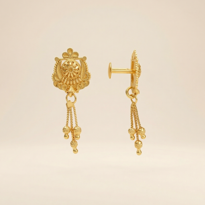 Nirmala Gold Plated Earrings