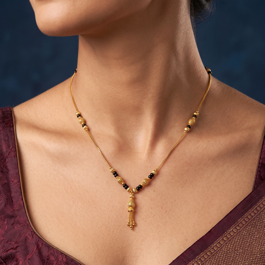 Sacred Bell 18K Gold Plated Mangalsutra