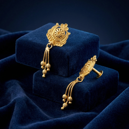 Nirmala Gold Plated Earrings