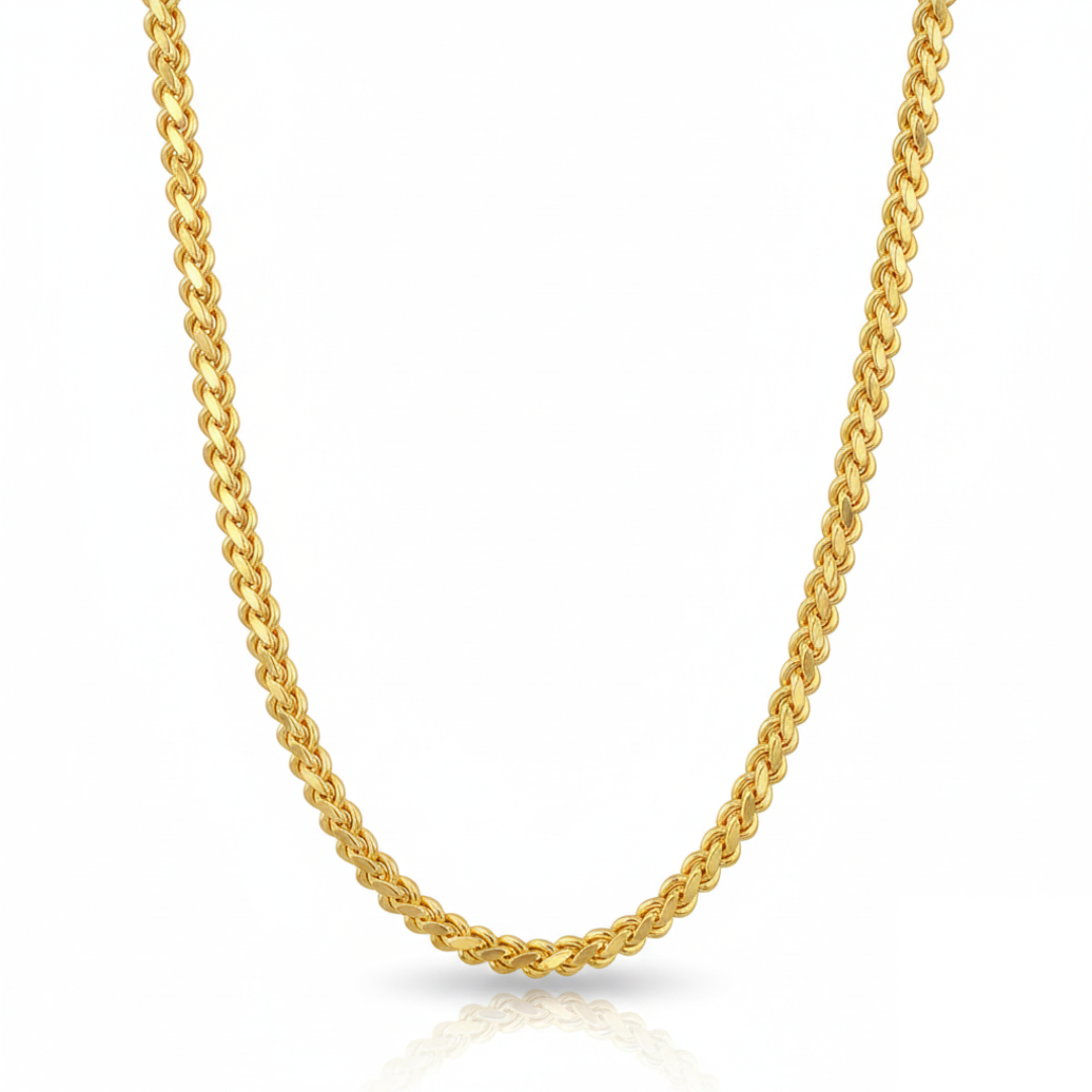 royal rope gold plated chain