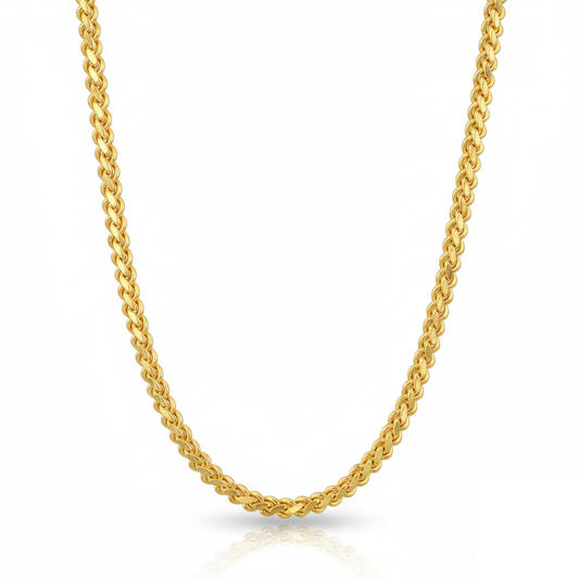 Royal Rope Gold Plated Chain