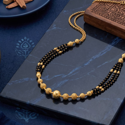 Golden Heritage 18K Gold Plated Mangalsutra