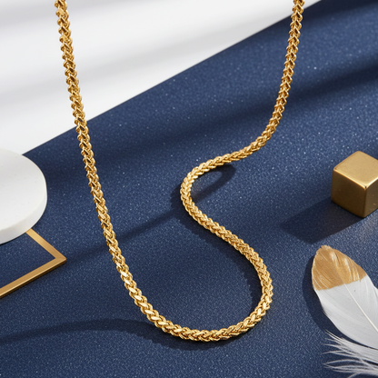 Royal Rope Gold Plated Chain