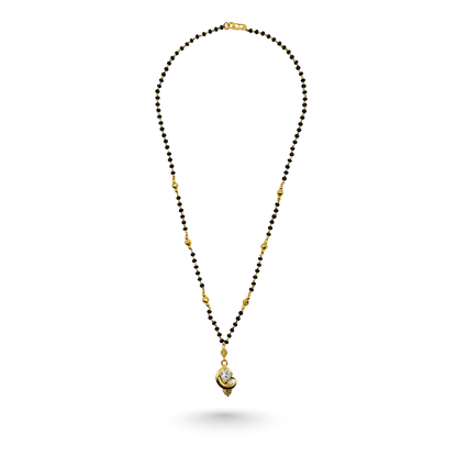 The Pure Promise 18 KT Thick Gold Plated Mangalsutra