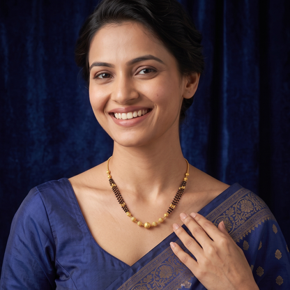 Golden Heritage 18K Gold Plated Mangalsutra