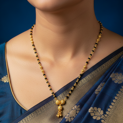 Trinity Glow Premium 18 KT Gold Plated Mangalsutra
