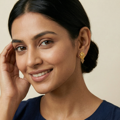Mohini Gold Plated Earrings