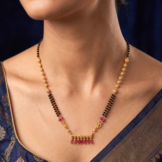 Berry Beads 18K Gold Plated Mangalsutra