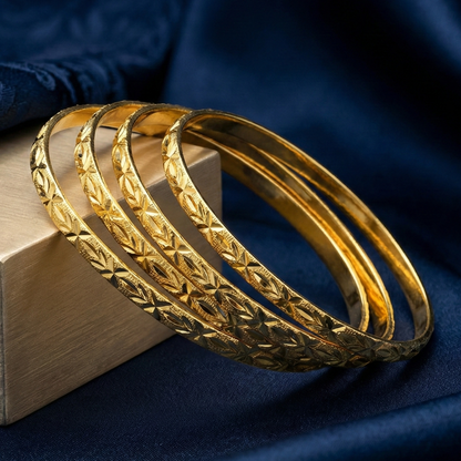 Meera Premium 18kt Gold Plated Bangles