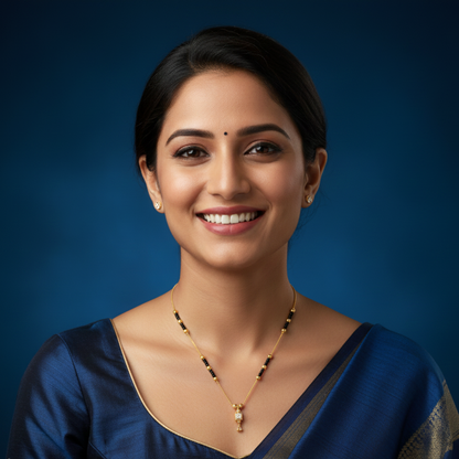 Swarna Rekha 18 KT Thick Gold Plated Mangalsutra