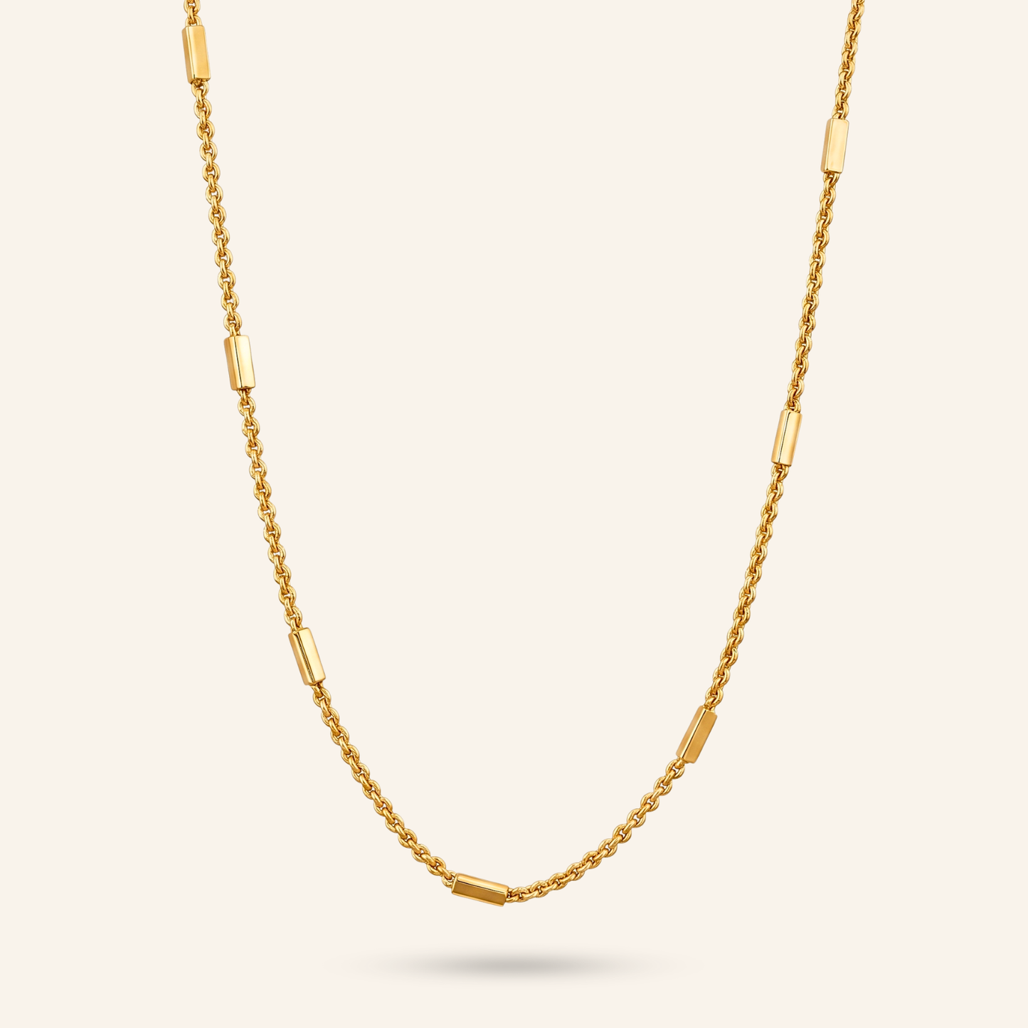 classic linea 18k gold-plated chain