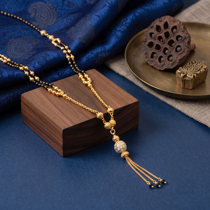 Vivid Grace 18K Gold Plated Mangalsutra