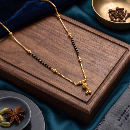Meena Saubhagya 18K Gold Plated Mangalsutra