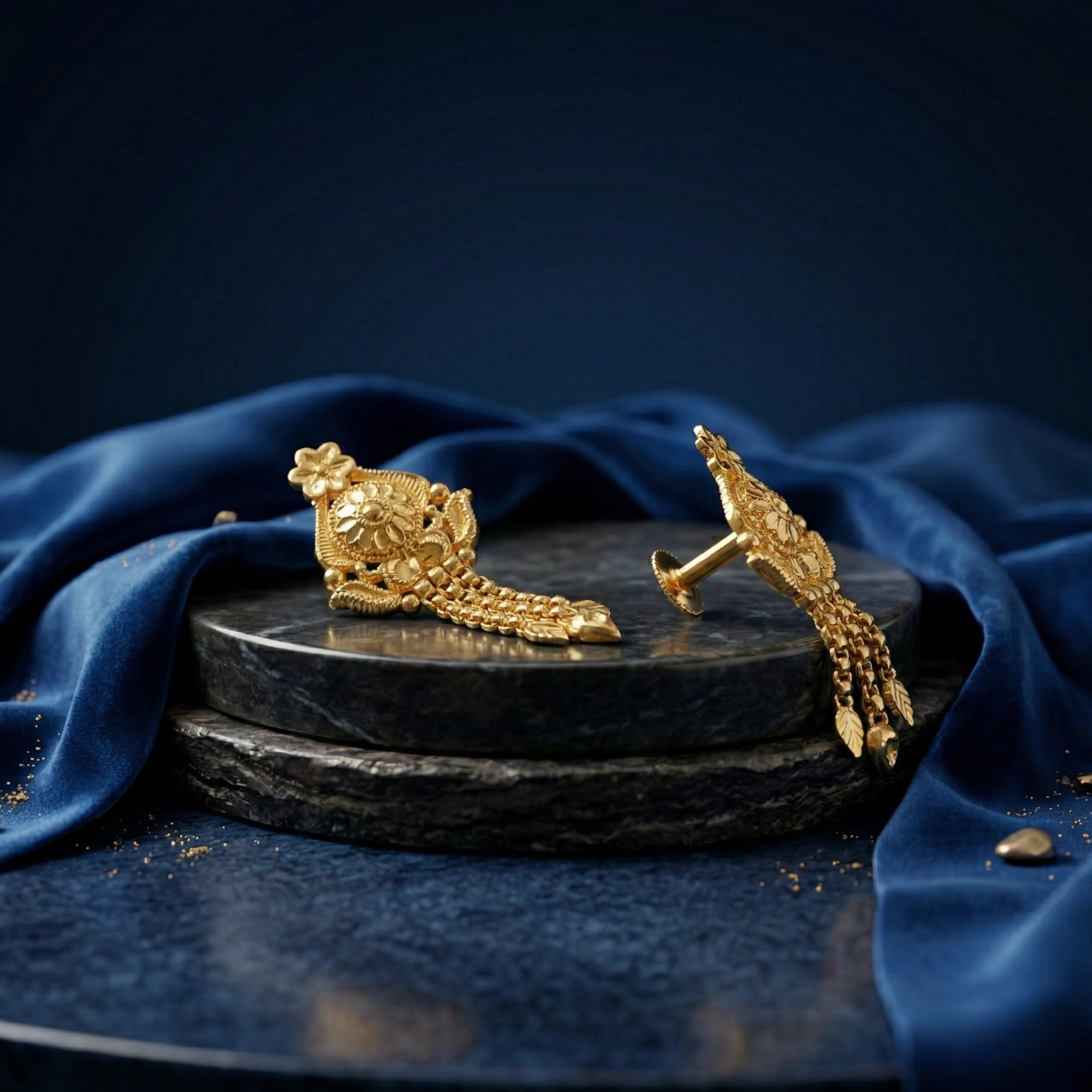varsha gold plated earrings