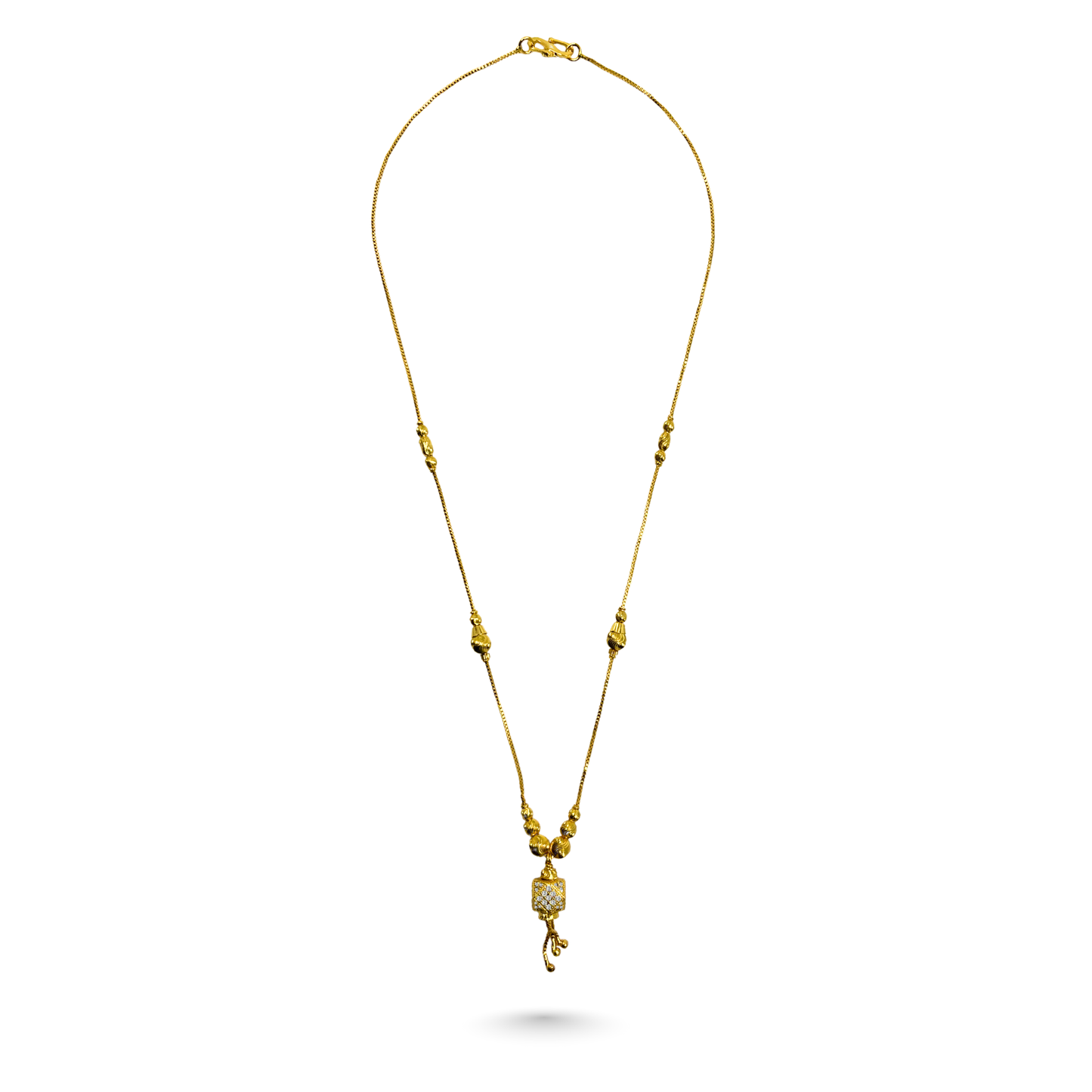 ratna jyoti 18 kt thick gold plated mangalsutra