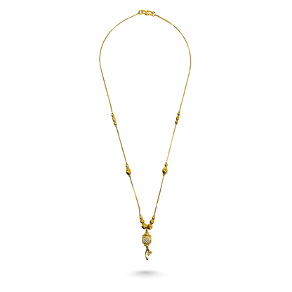 Ratna Jyoti 18 KT Thick Gold Plated Mangalsutra